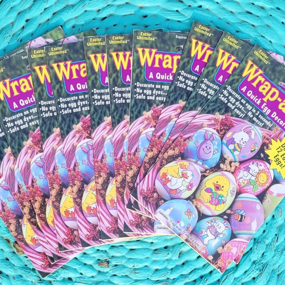 Wrap an Egg - A Quick Egg Decorating Kit